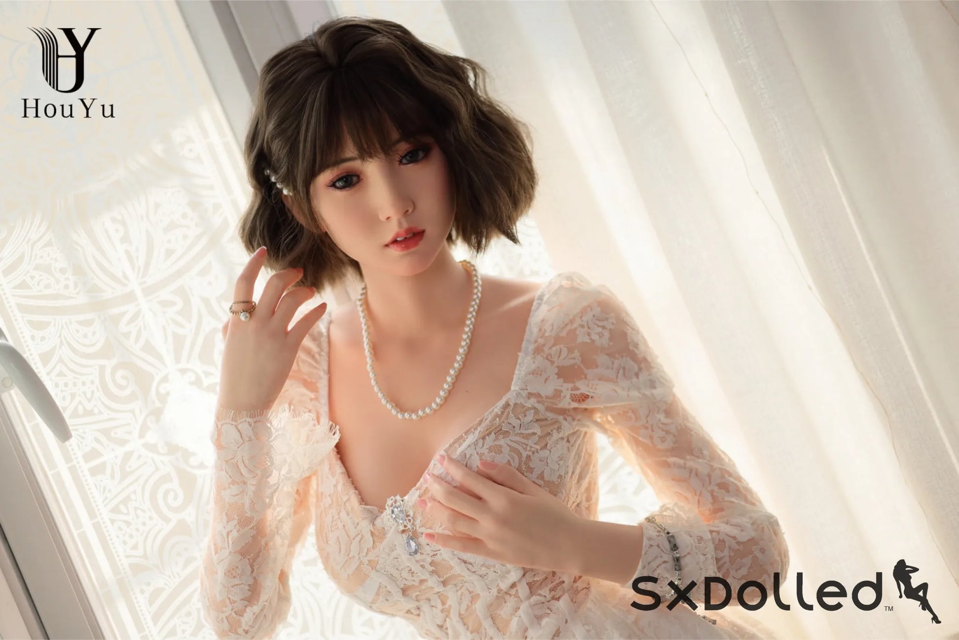 Elle A (F-Cup) (158cm) | Asian Ultra Realistic Sex Doll | Houyu Doll F-Cup / 158cm / Brunette Sex Doll