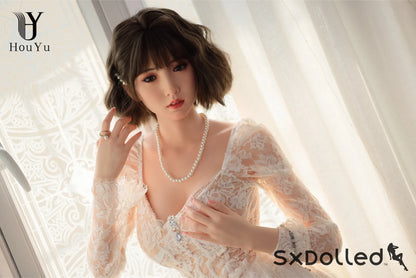 Elle A (F-Cup) (158cm) | Asian Ultra Realistic Sex Doll | Houyu Doll F-Cup / 158cm / Brunette Sex Doll