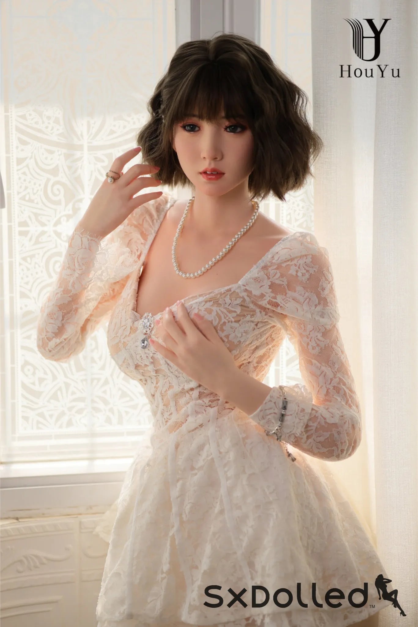 Elle A (F-Cup) (158cm) | Asian Ultra Realistic Sex Doll | Houyu Doll F-Cup / 158cm / Brunette Sex Doll