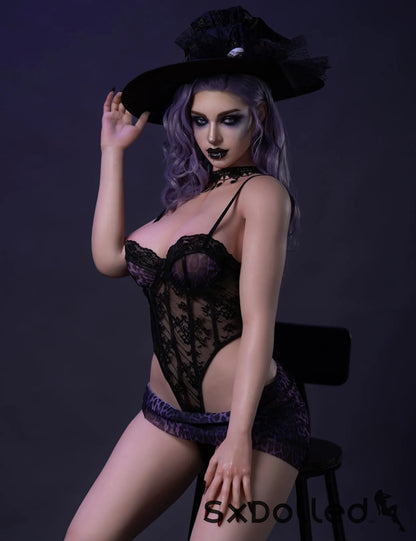Elodie B (E-Cup) (176cm) | Purple Hair Goth Sex Doll | Top CY Doll E-Cup / 176cm / Purple Sex Doll