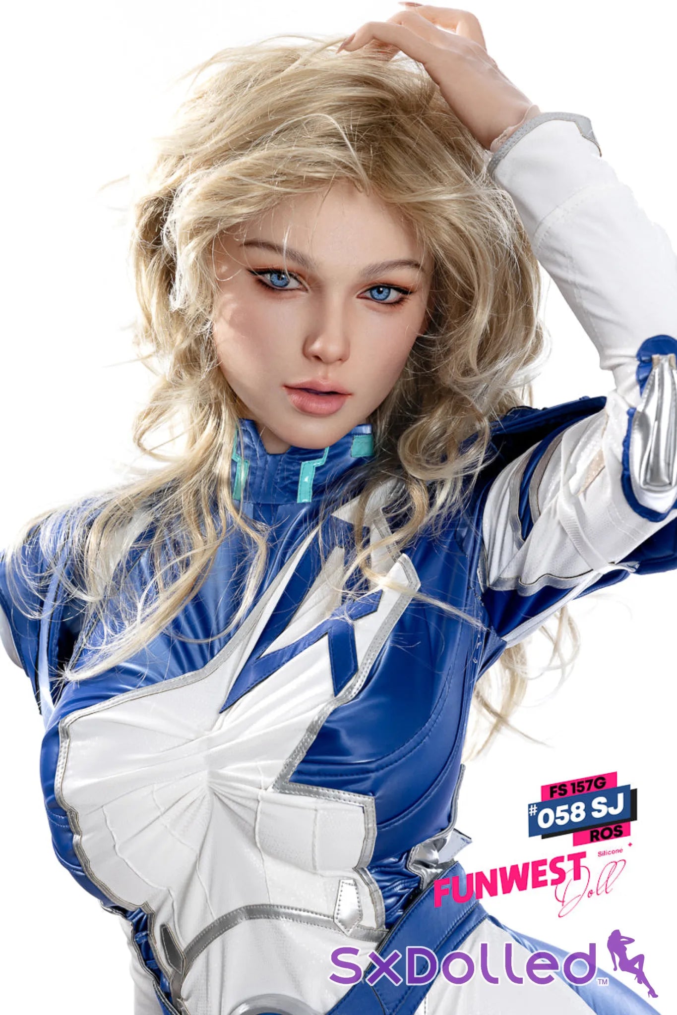 Eloise B (G-Cup) (157cm) | Blonde Super Hero Sex Doll | Funwest Doll - G-Cup / 157cm / Blonde - Sex Doll