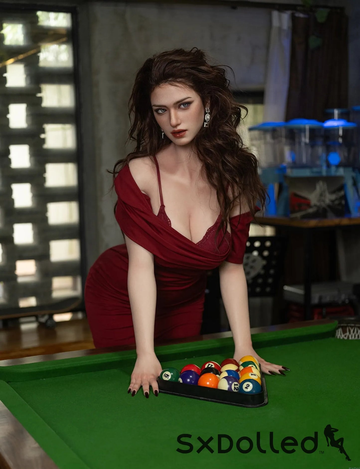 Elva A (E-Cup) (176cm) | Tall Sexy Caucasian Sex Doll | Top CY Doll E-Cup / 176cm / Brunette Sex Doll