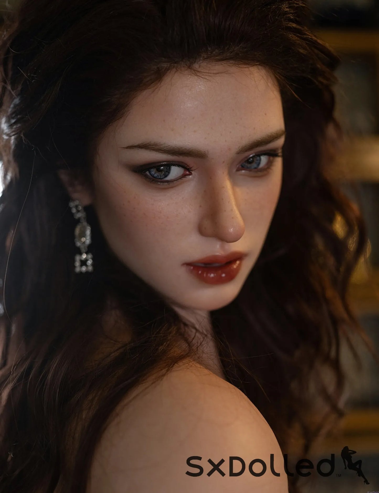 Elva A (E-Cup) (176cm) | Tall Sexy Caucasian Sex Doll | Top CY Doll E-Cup / 176cm / Brunette Sex Doll