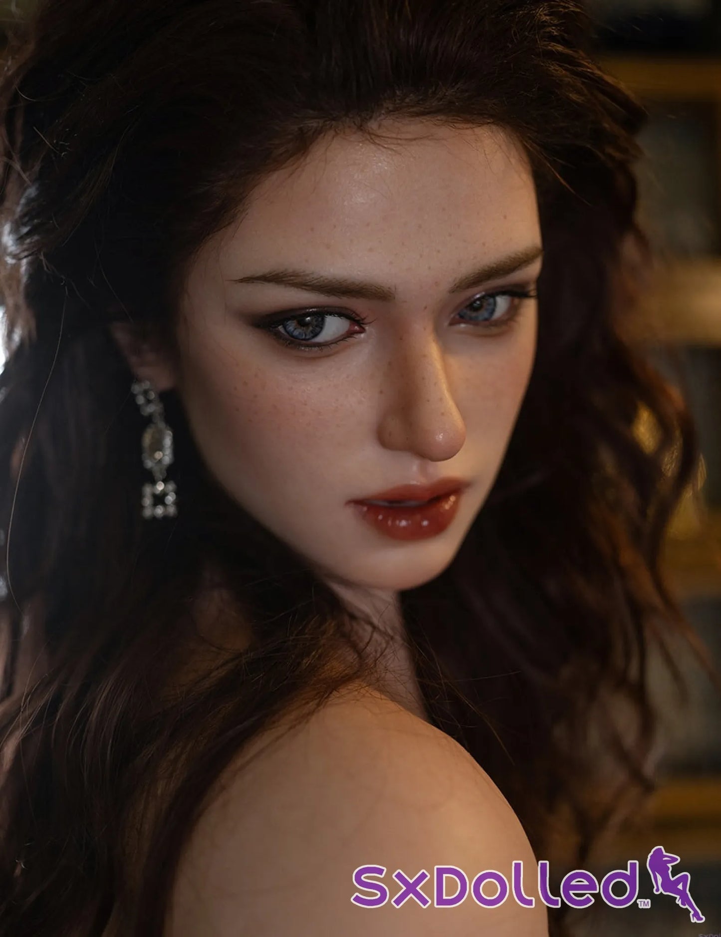 Elva A (E-Cup) (176cm) | Tall Sexy Caucasian Sex Doll | Top CY Doll E-Cup / 176cm / Brunette Sex Doll