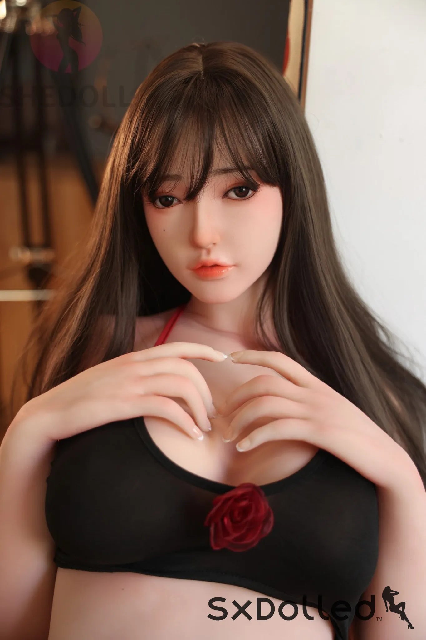 Elvanna (E-Cup) (165cm) | Sex Doll E-Cup / 165cm / Brunette Sex Doll