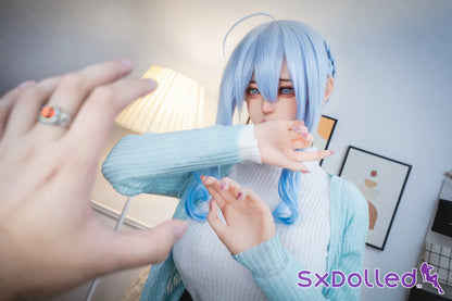 Emiko (I-Cup) (155cm) | Sex Doll I-Cup / 155cm / Blue Sex Doll