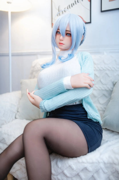 Emiko (I-Cup) (155cm) | Sex Doll I-Cup / 155cm / Blue Sex Doll