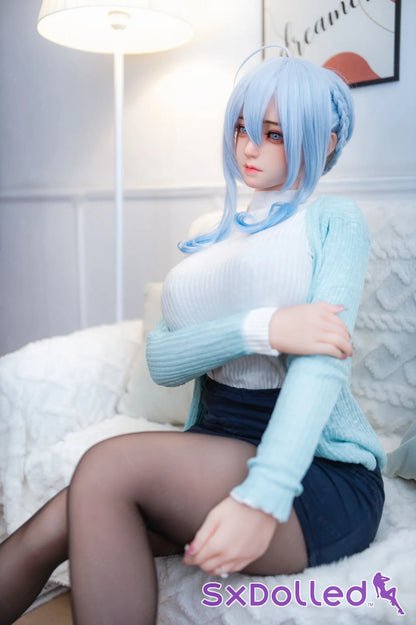 Emiko (I-Cup) (155cm) | Sex Doll I-Cup / 155cm / Blue Sex Doll