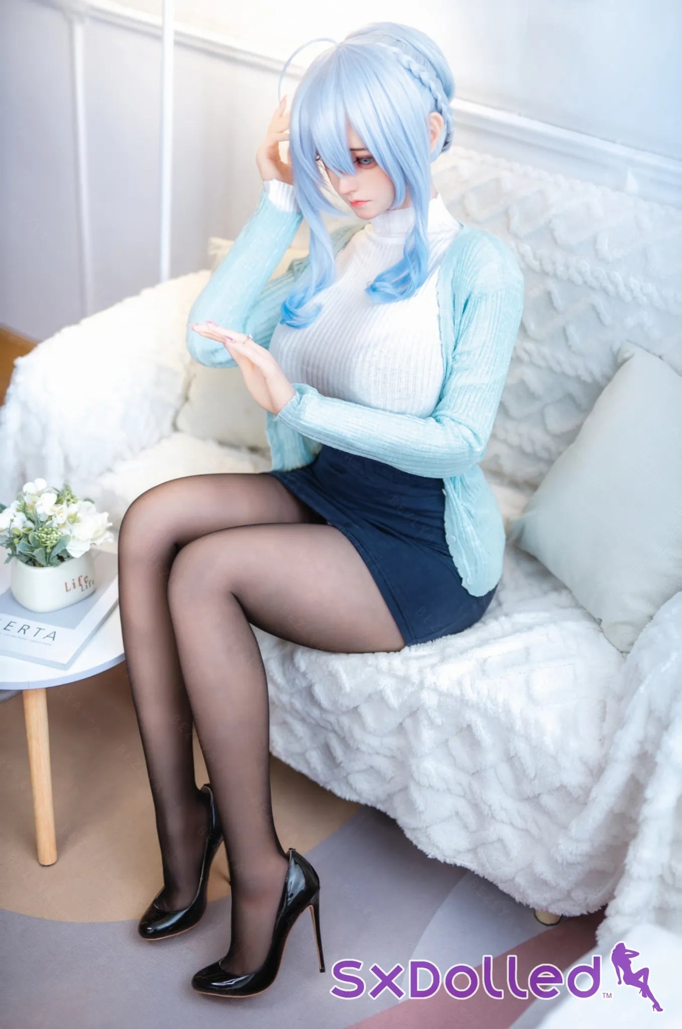 Emiko (I-Cup) (155cm) | Sex Doll I-Cup / 155cm / Blue Sex Doll