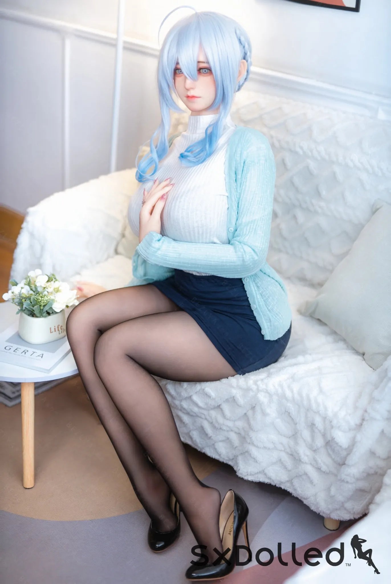 Emiko (I-Cup) (155cm) | Sex Doll I-Cup / 155cm / Blue Sex Doll