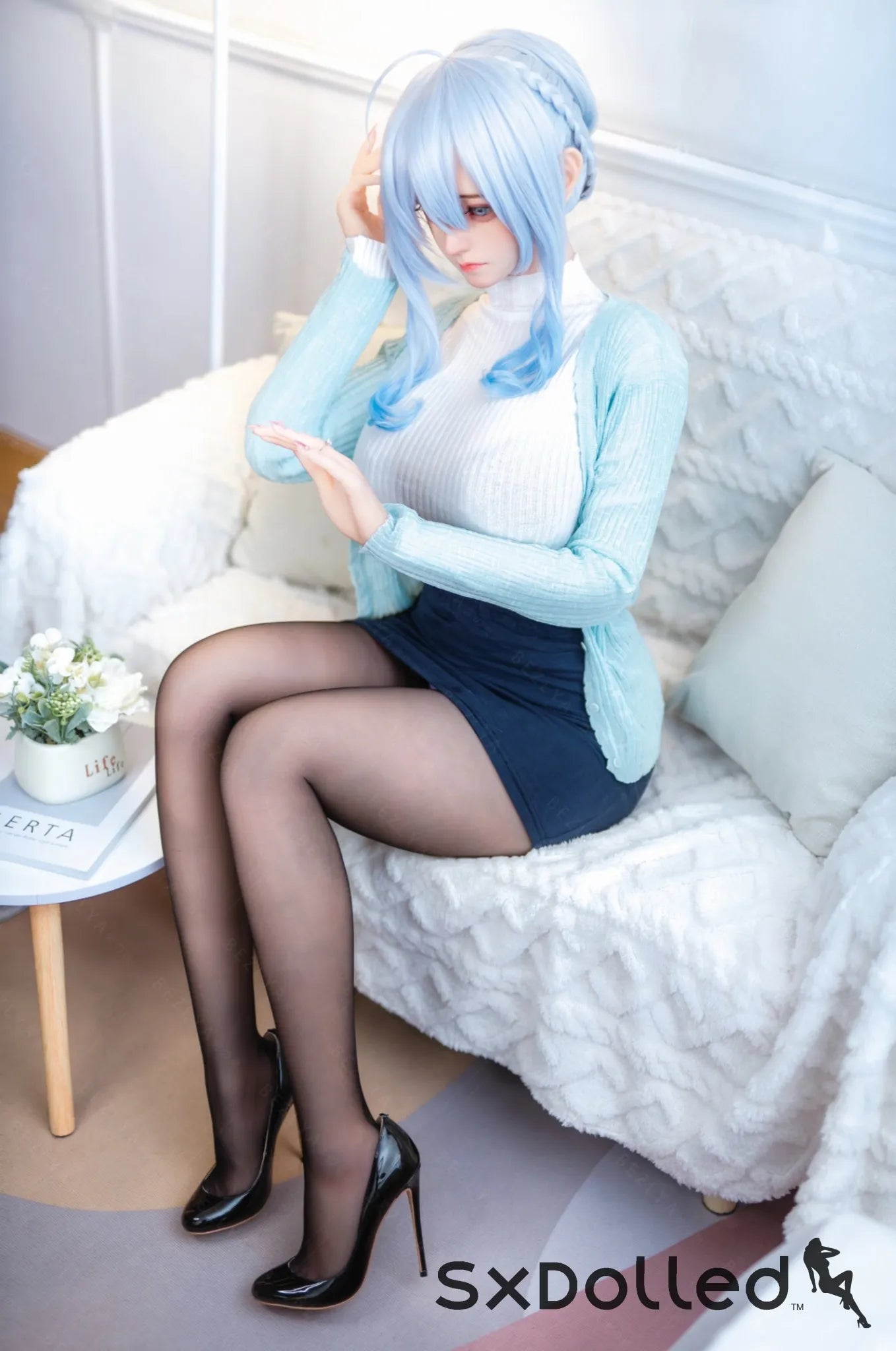 Emiko (I-Cup) (155cm) | Sex Doll I-Cup / 155cm / Blue Sex Doll