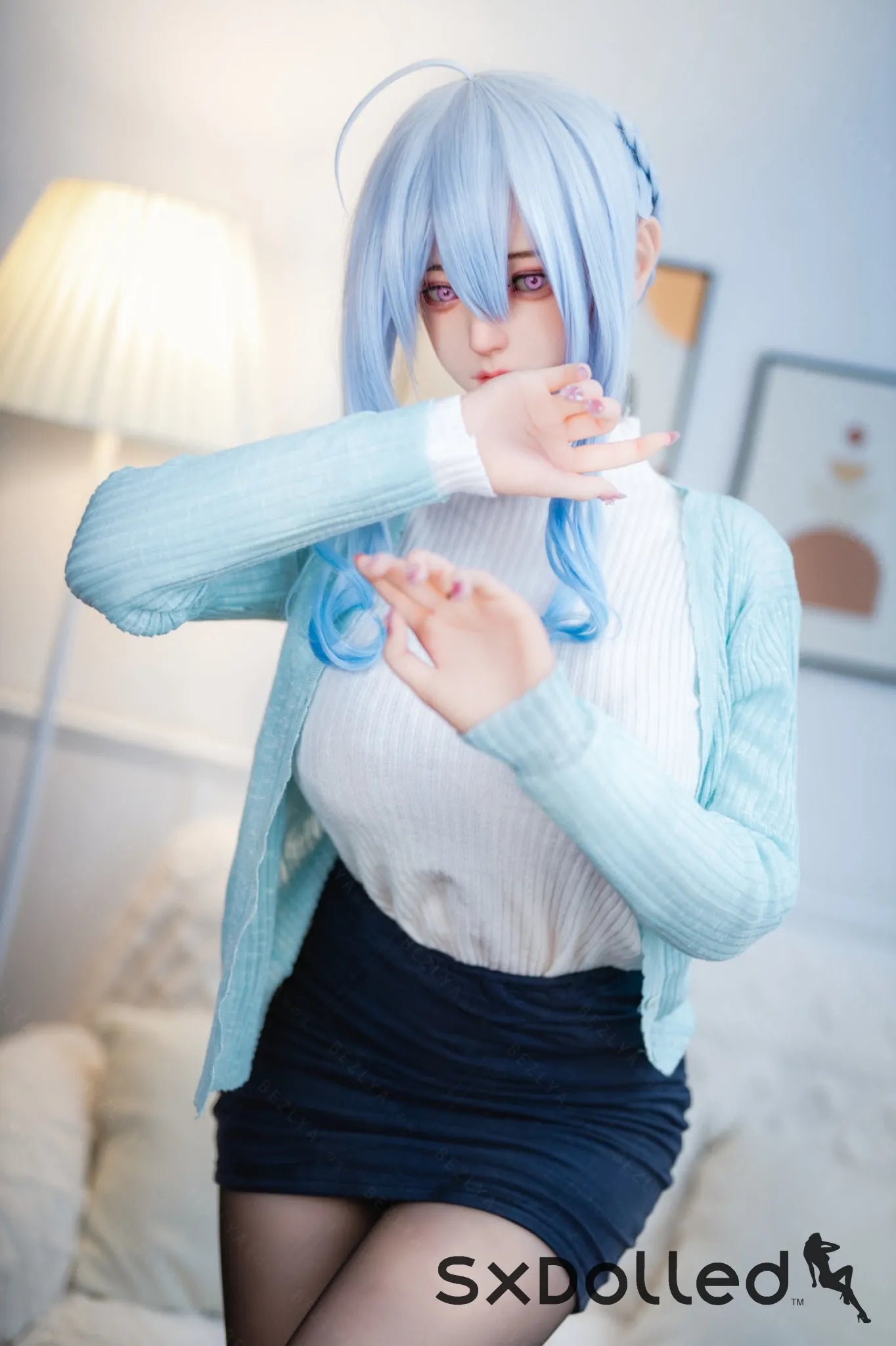 Emiko (I-Cup) (155cm) | Sex Doll I-Cup / 155cm / Blue Sex Doll