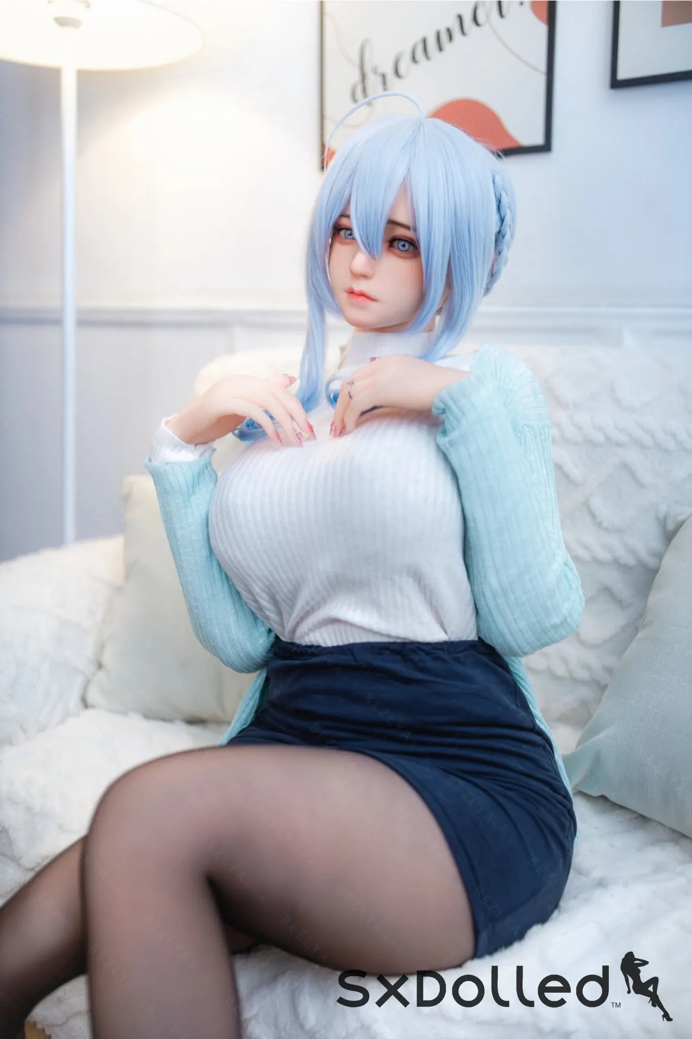 Emiko (I-Cup) (155cm) | Sex Doll I-Cup / 155cm / Blue Sex Doll