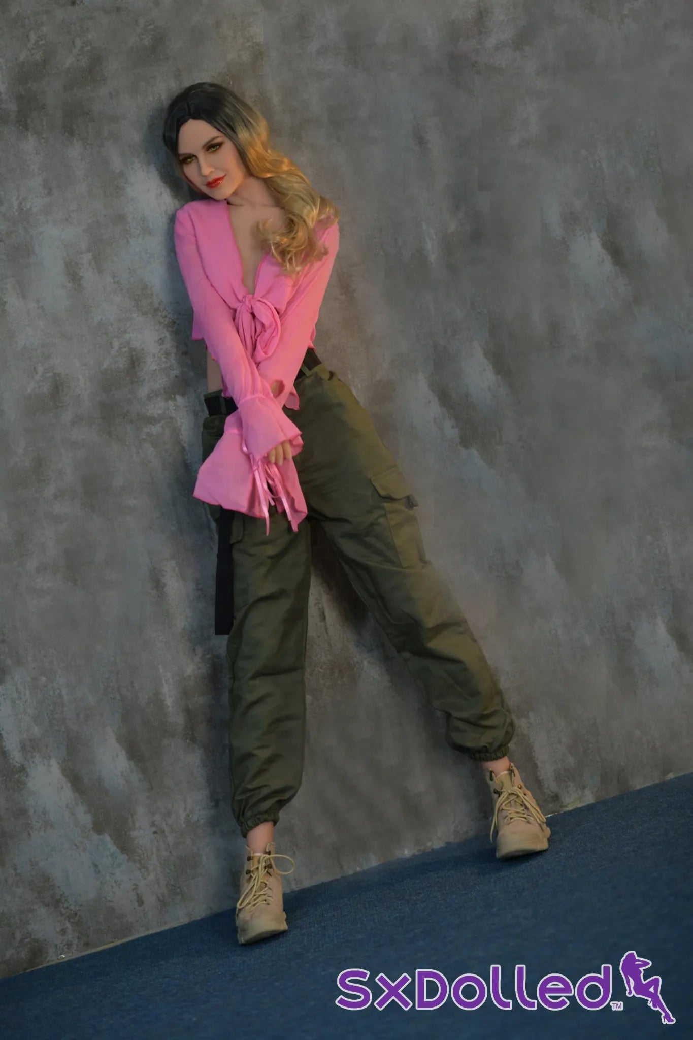 Emma C (A-Cup) (166cm) | Happy Caucasian Sex Doll | HR Doll - A-Cup / 166cm / Ombre - Sex Doll