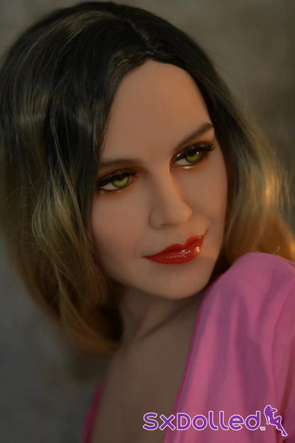 Emma C (A-Cup) (166cm) | Happy Caucasian Sex Doll | HR Doll - A-Cup / 166cm / Ombre - Sex Doll