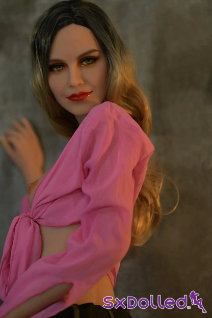 Emma C (A-Cup) (166cm) | Happy Caucasian Sex Doll | HR Doll - A-Cup / 166cm / Ombre - Sex Doll