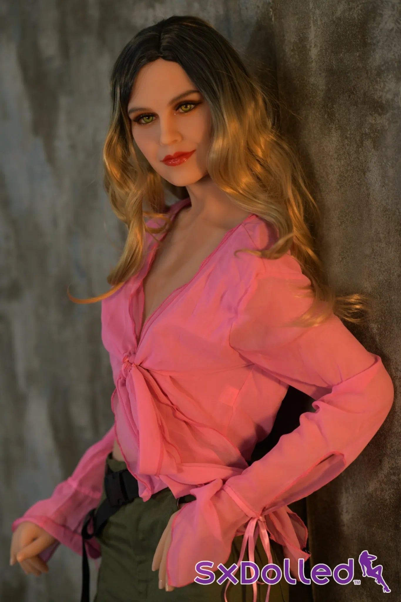 Emma C (A-Cup) (166cm) | Happy Caucasian Sex Doll | HR Doll - A-Cup / 166cm / Ombre - Sex Doll