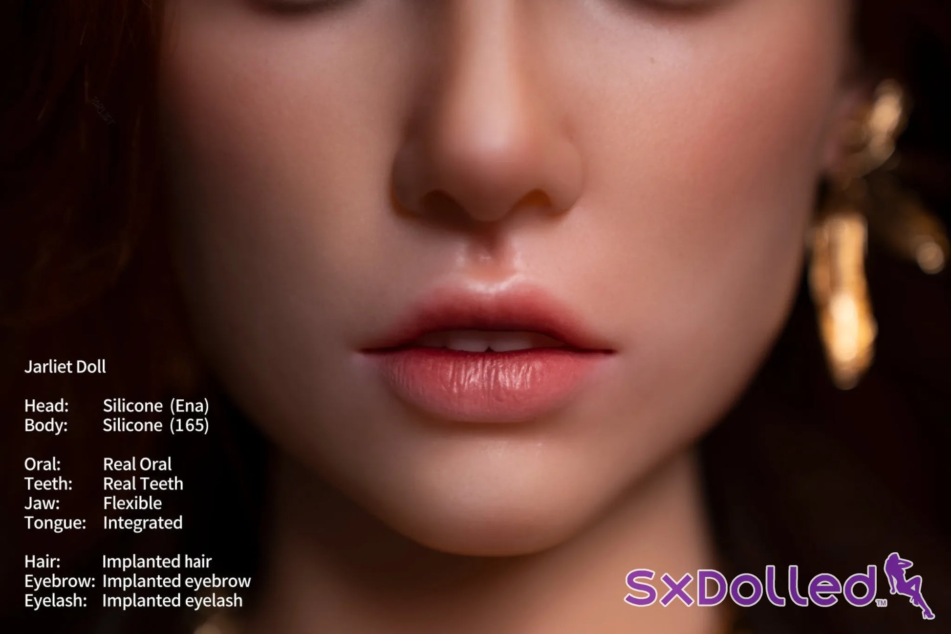 Ena A (F-Cup) (165cm) | Tan Caucasian Brunette Sex Doll | Jarliet F-Cup / 165cm / Brunette Sex Doll