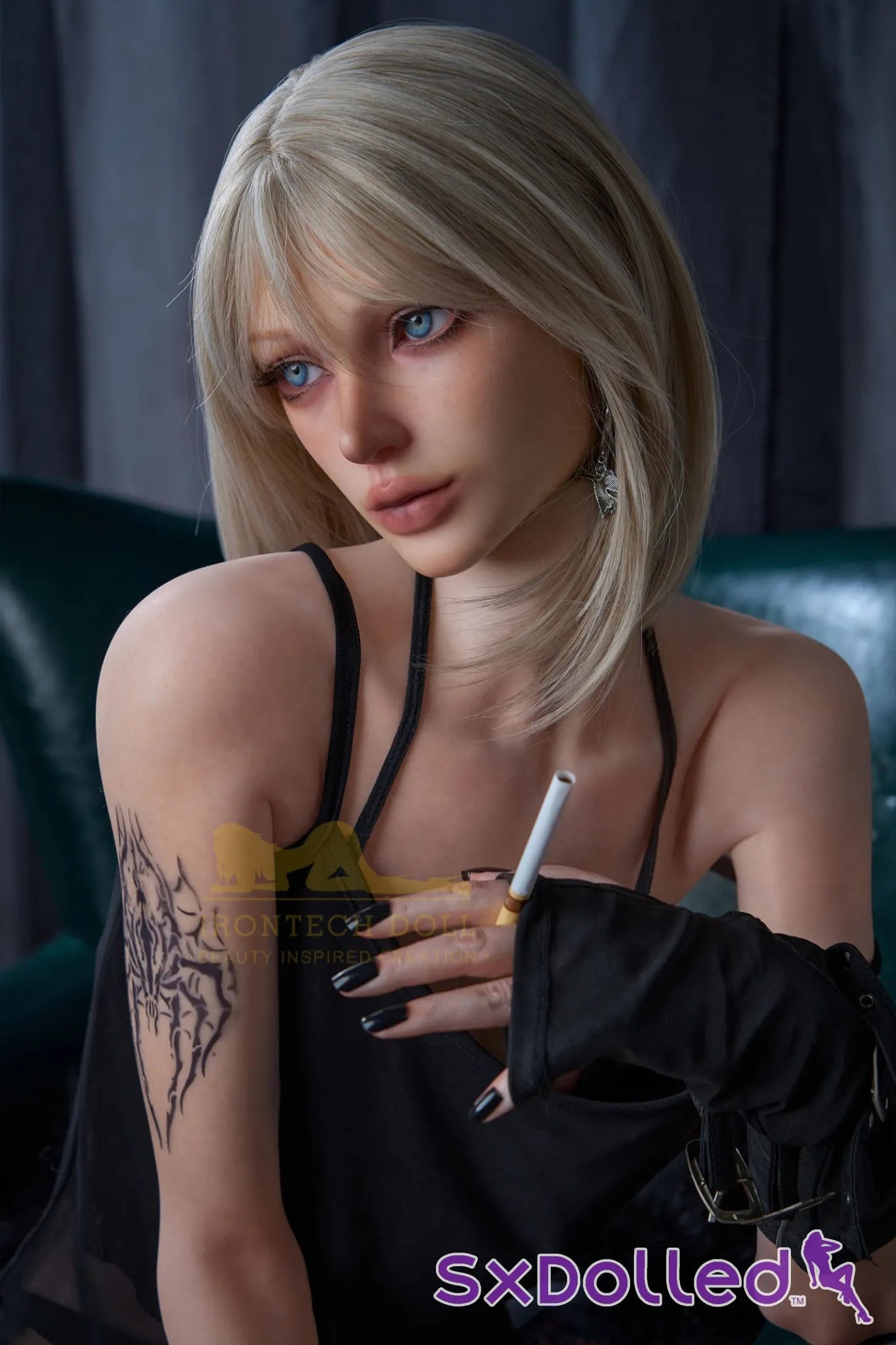 Esme A (A-Cup) (161cm) | Slim Asian Petite Sex Doll | Irontech Doll A-Cup / 161cm / Blonde Sex Doll