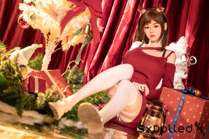 Etsuko (E-Cup) (163cm) | Christmas Themed Japanese Sex Doll | AITIA E-Cup / 163cm / Brunette Sex Doll