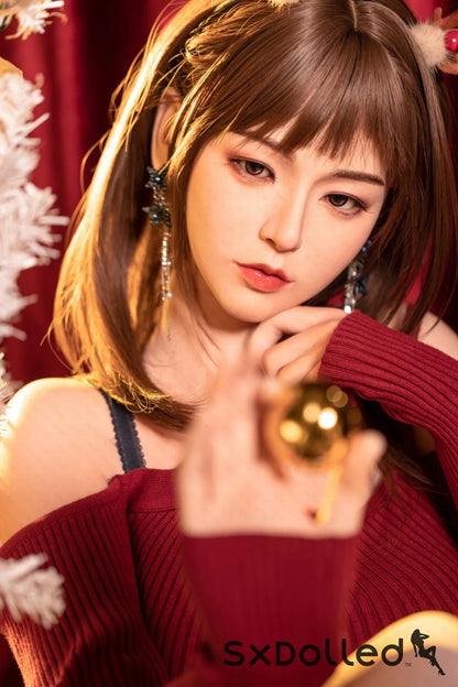Etsuko (E-Cup) (163cm) | Christmas Themed Japanese Sex Doll | AITIA E-Cup / 163cm / Brunette Sex Doll