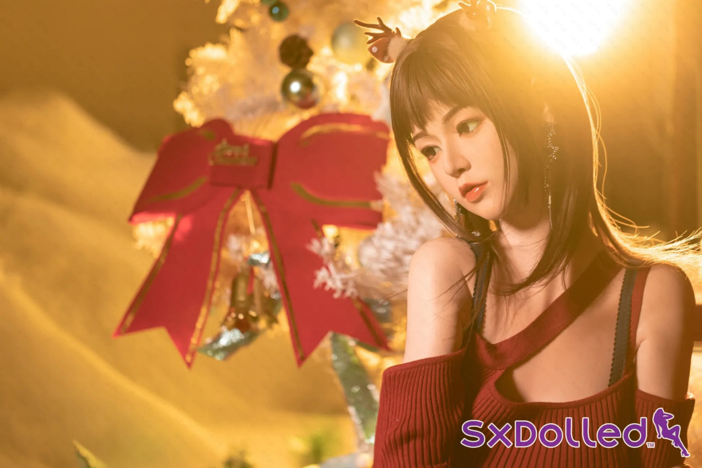 Etsuko (E-Cup) (163cm) | Christmas Themed Japanese Sex Doll | AITIA E-Cup / 163cm / Brunette Sex Doll