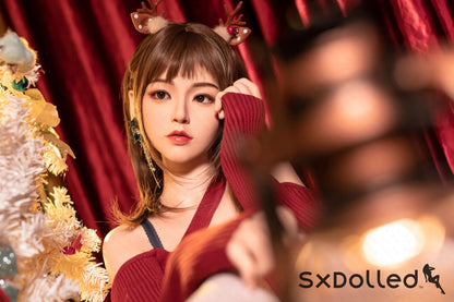 Etsuko (E-Cup) (163cm) | Christmas Themed Japanese Sex Doll | AITIA E-Cup / 163cm / Brunette Sex Doll
