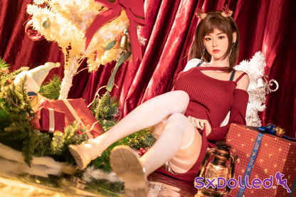 Etsuko (E-Cup) (163cm) | Christmas Themed Japanese Sex Doll | AITIA E-Cup / 163cm / Brunette Sex Doll