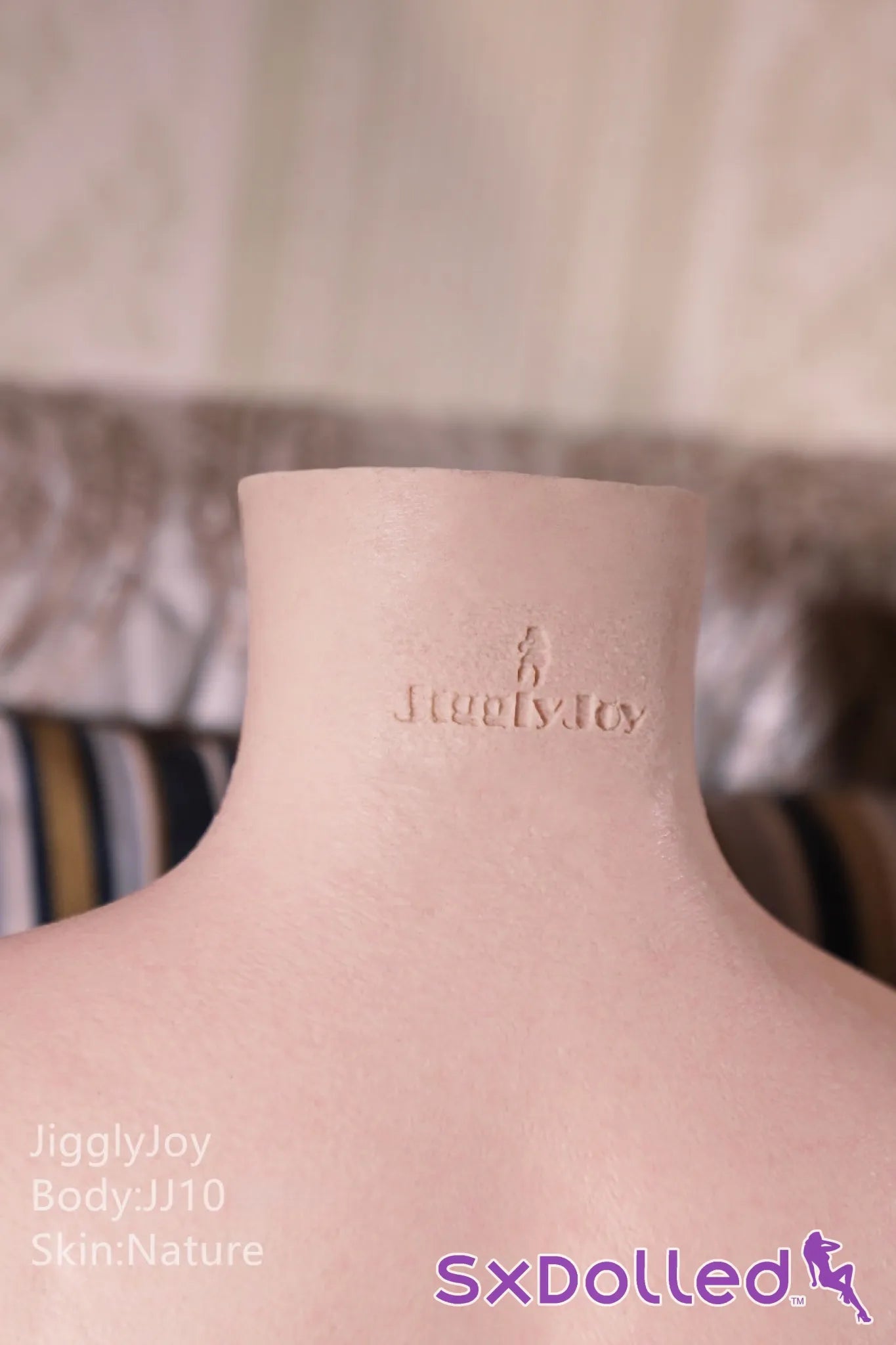 Eva B (D-Cup) (63cm) | Very Wide Hips Sex Doll Torso | JigglyJoy D-Cup / 63cm Sex Torso