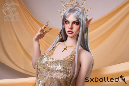 Evadora.A (E-Cup) (167cm) | Elf Goddess Sex Doll | SE Doll E-Cup / 167cm / Silver Sex Doll