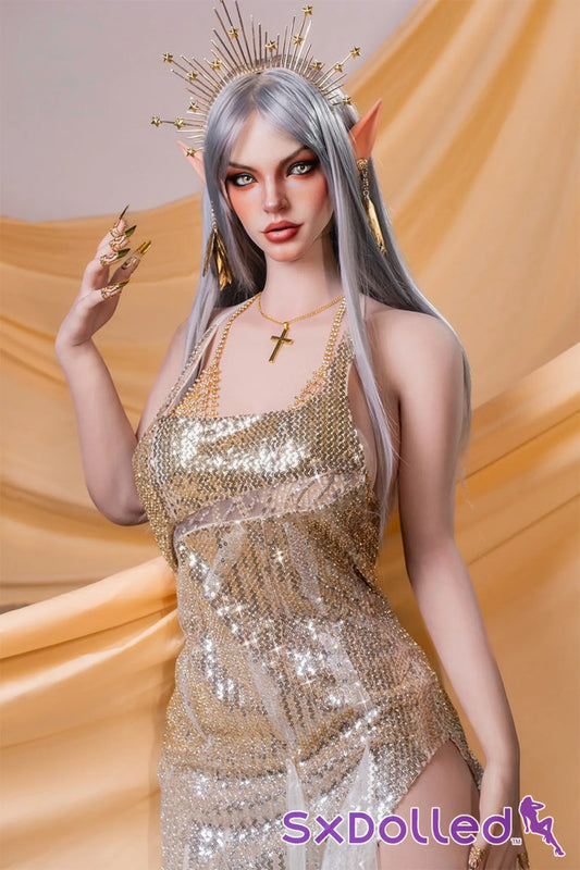 Evadora.A (E-Cup) (167cm) | Elf Goddess Sex Doll | SE Doll E-Cup / 167cm / Silver Sex Doll
