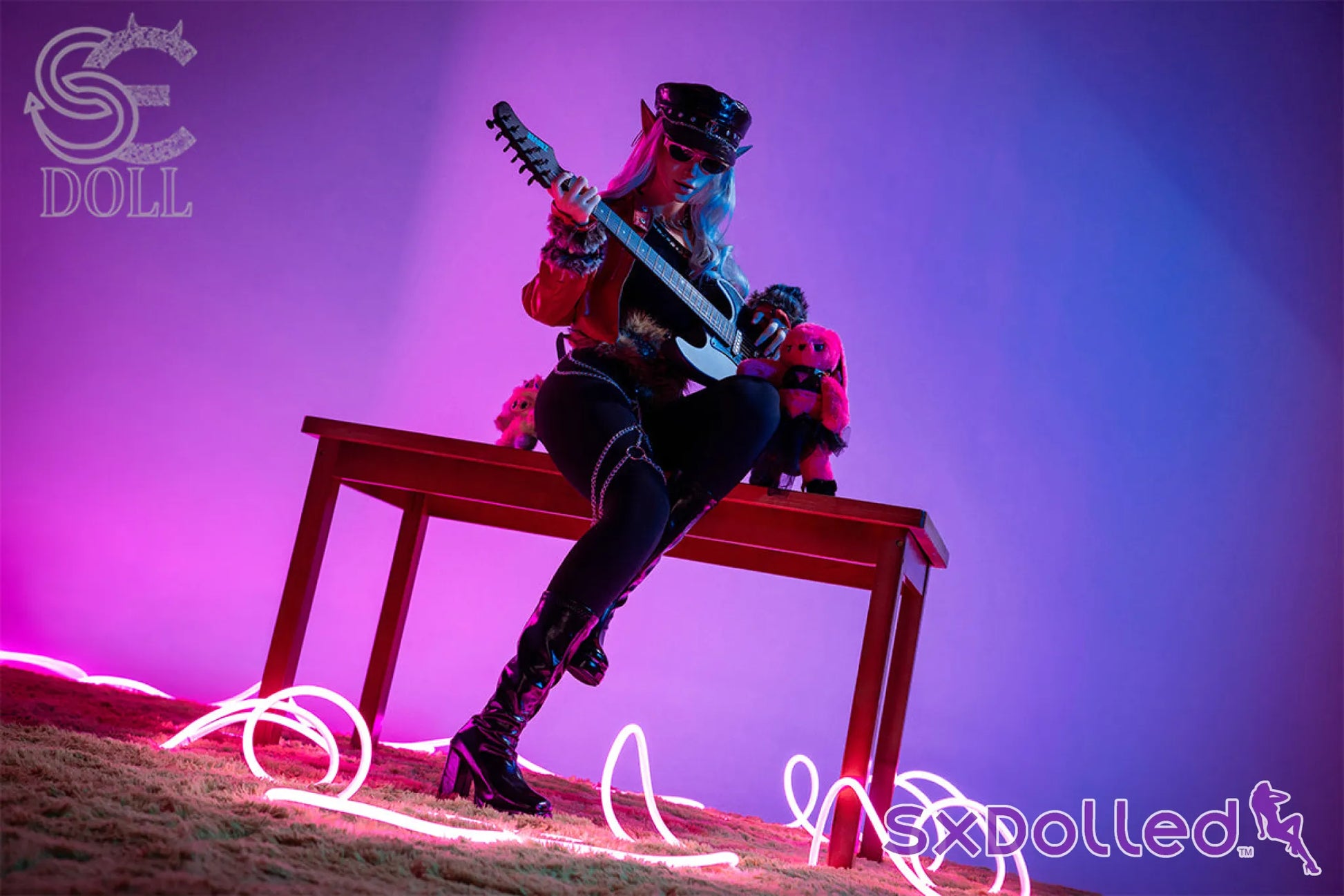 Evadora.B (C-Cup) (165cm) | Female Guitarist Elf Sex Doll | SE Doll C-Cup / 165cm / White Sex Doll