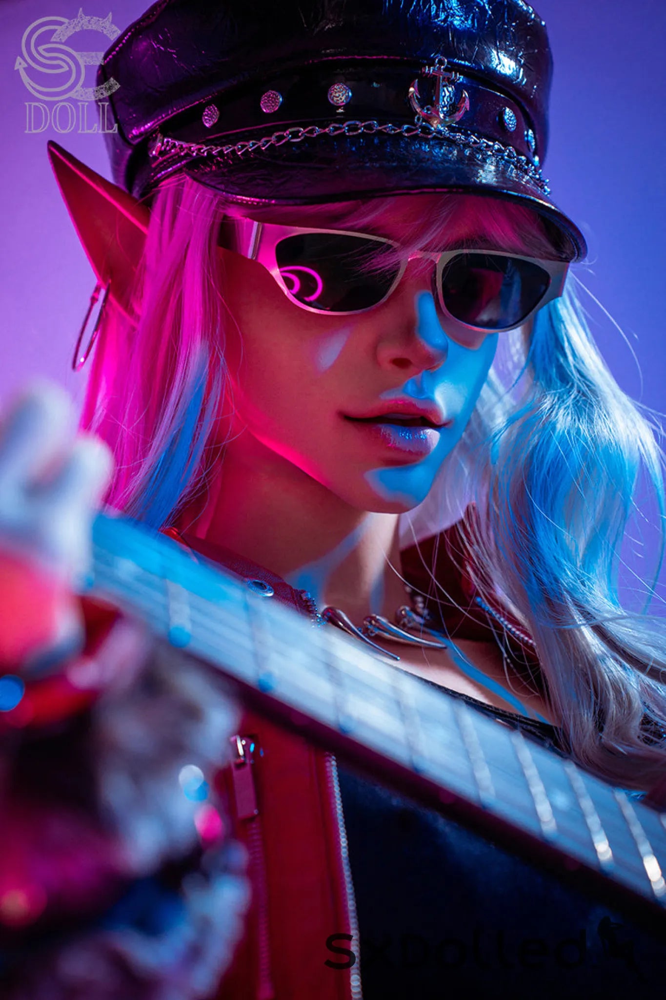 Evadora.B (C-Cup) (165cm) | Female Guitarist Elf Sex Doll | SE Doll C-Cup / 165cm / White Sex Doll