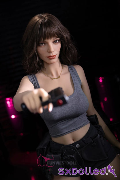 Eve A (F Cup) (159cm) | Brunette Mature Pear Sex Doll | Funwest Doll F Cup / 159cm / Brunette Sex Doll