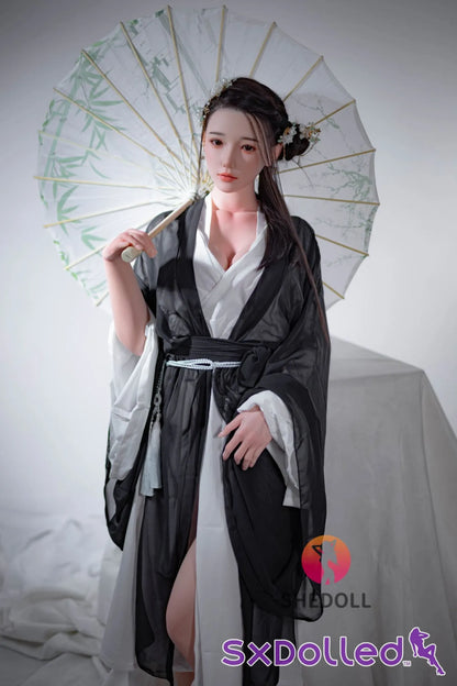 Evelis (E-Cup) (165cm) | Sex Doll E-Cup / 165cm / Brunette Sex Doll
