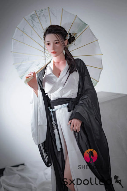 Evelis (E-Cup) (165cm) | Sex Doll E-Cup / 165cm / Brunette Sex Doll