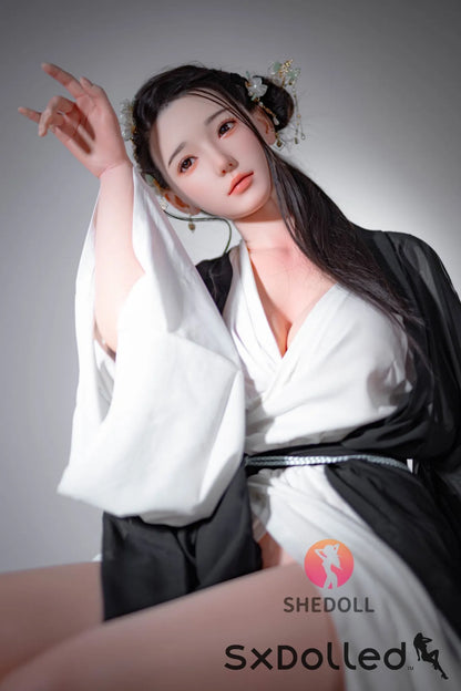 Evelis (E-Cup) (165cm) | Sex Doll E-Cup / 165cm / Brunette Sex Doll