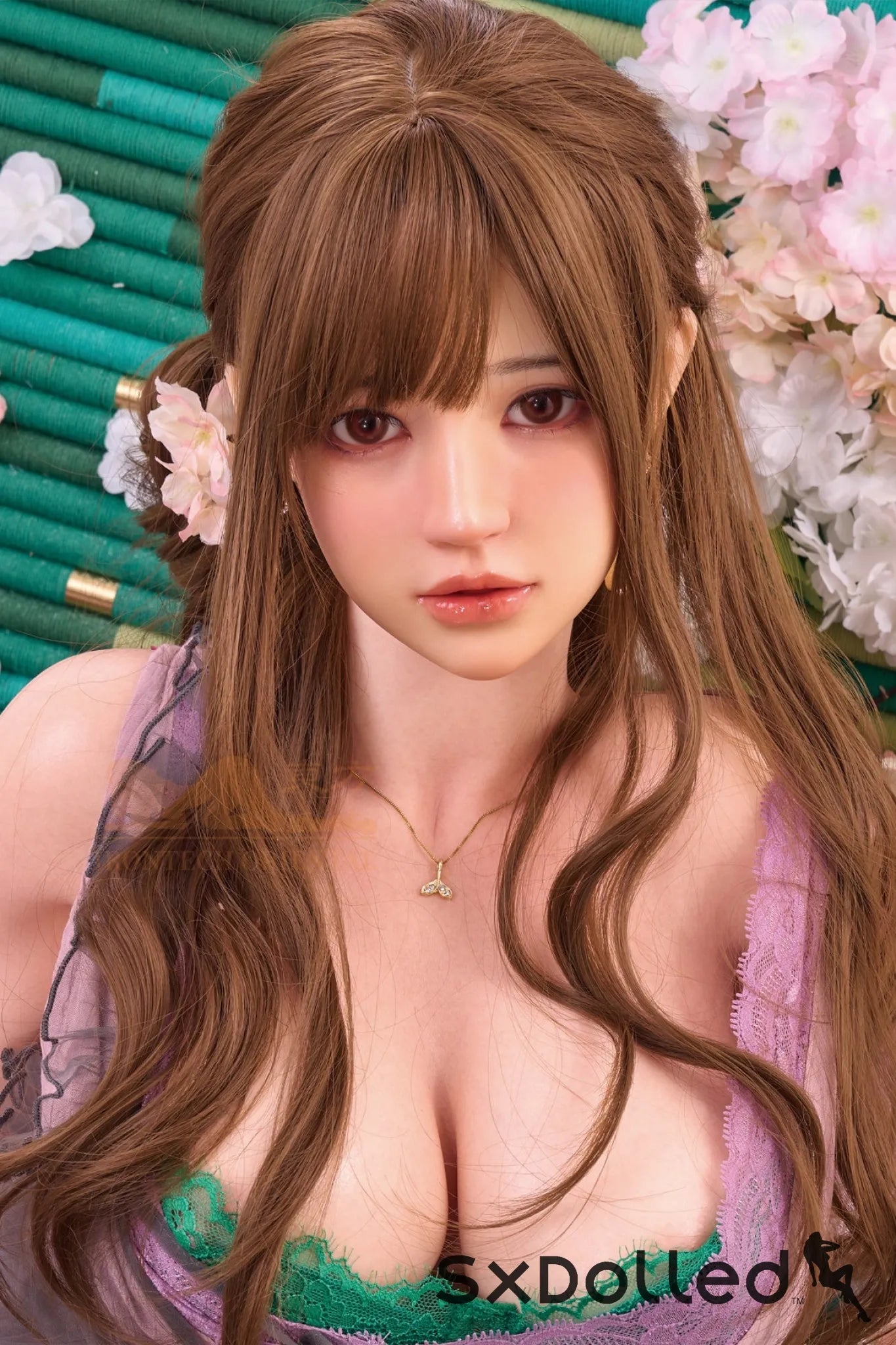 Evie C (H-Cup) (161cm) | Busty Asian Curvy Sex Doll | Irontech Doll H-Cup / 161cm / Brunette Sex Doll