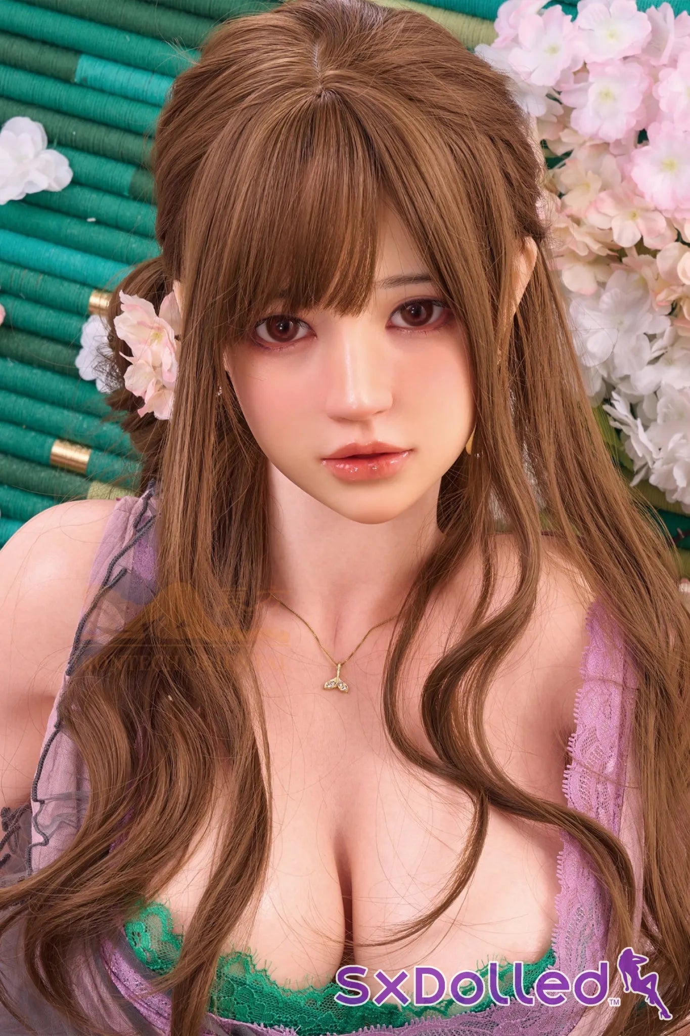 Evie C (H-Cup) (161cm) | Busty Asian Curvy Sex Doll | Irontech Doll H-Cup / 161cm / Brunette Sex Doll