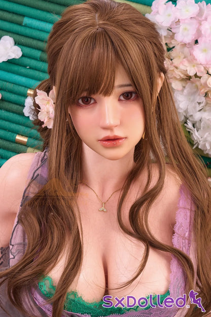 Evie C (H-Cup) (161cm) | Busty Asian Curvy Sex Doll | Irontech Doll H-Cup / 161cm / Brunette Sex Doll