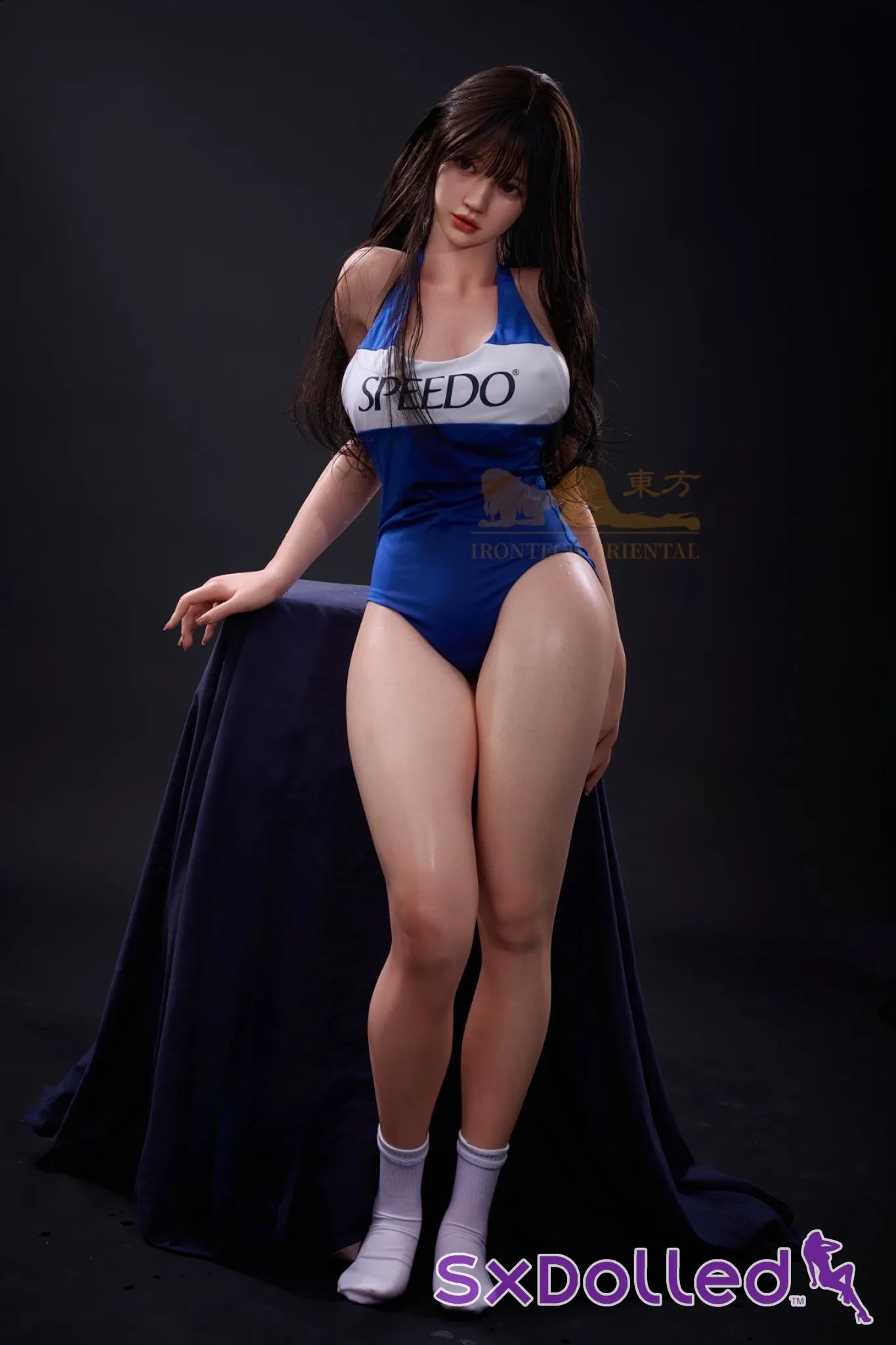 Evie E (H-Cup) (161cm) | Busty Thick Asian Sex Doll | Irontech Doll H-Cup / 161cm / Brunette Sex Doll
