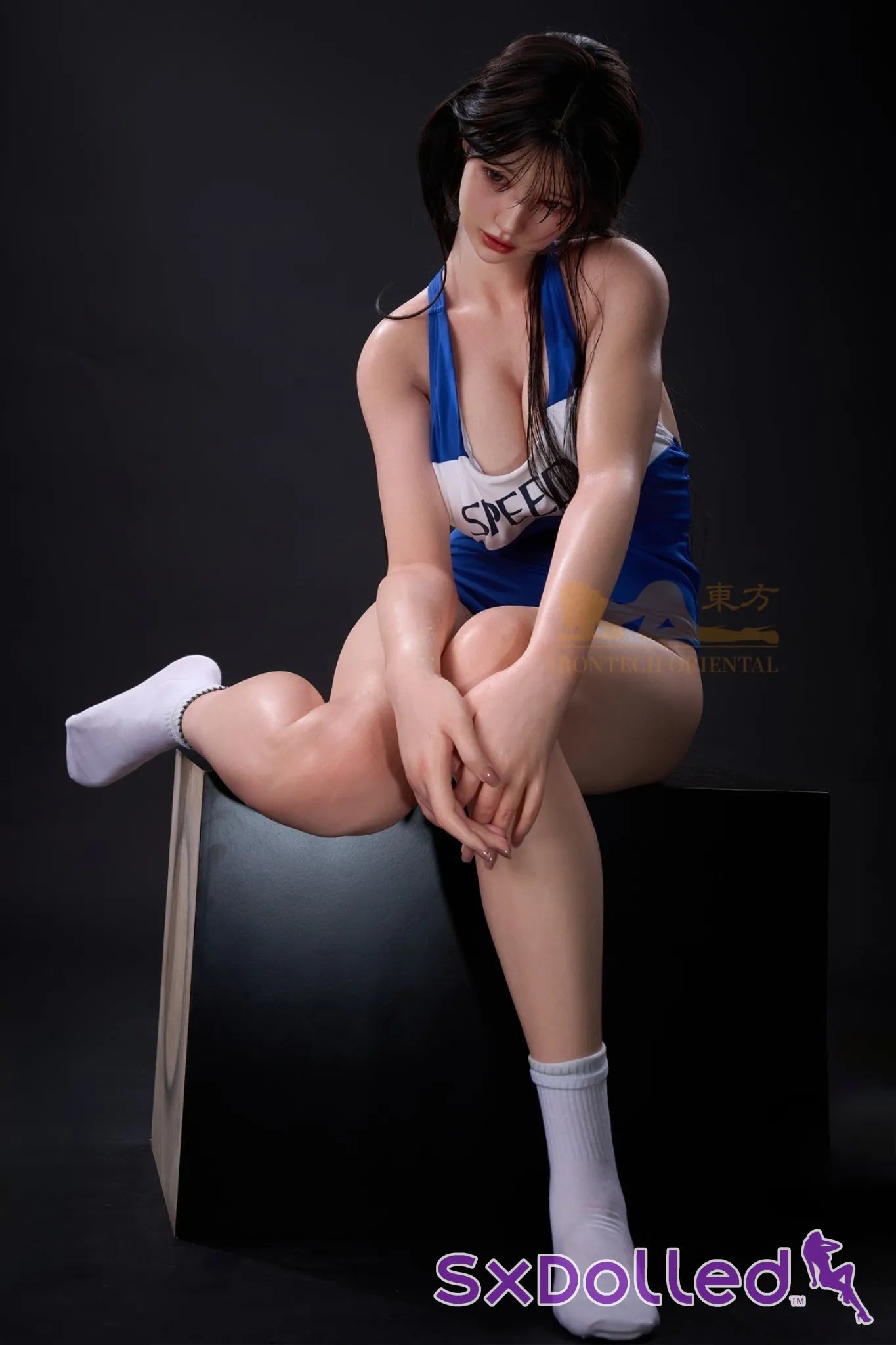 Evie E (H-Cup) (161cm) | Busty Thick Asian Sex Doll | Irontech Doll H-Cup / 161cm / Brunette Sex Doll