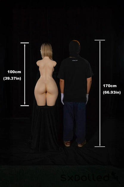 Eydis (E-Cup) (100cm) | Caucasian Sex Doll Torso | Climax Doll E-Cup / 100cm / Blonde Sex Torso