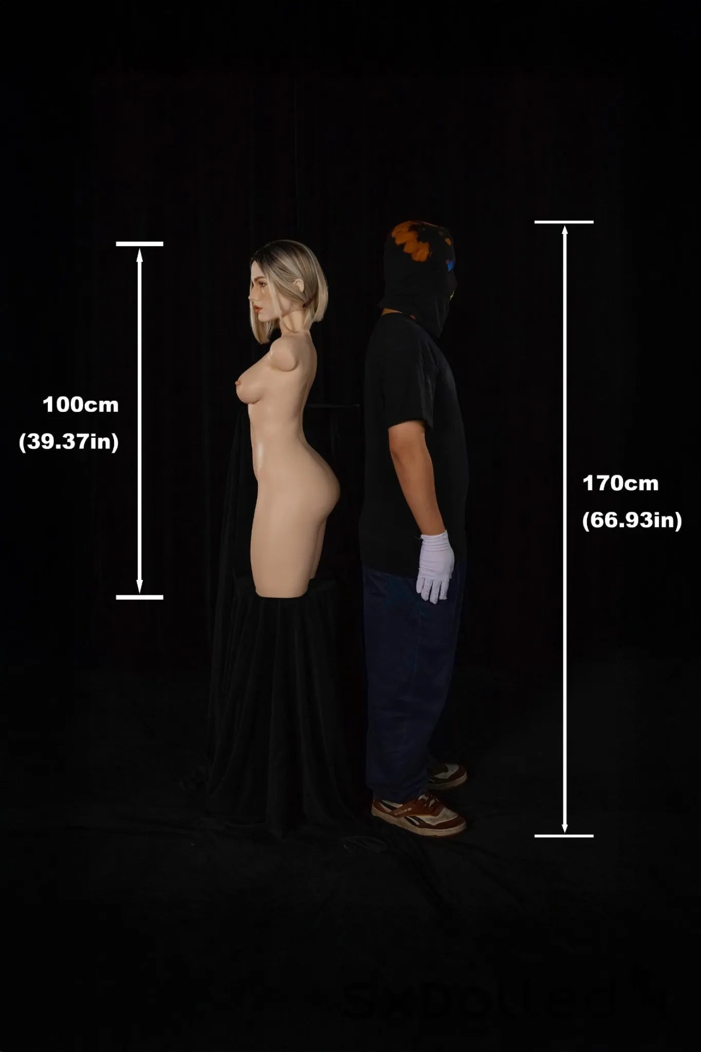 Eydis (E-Cup) (100cm) | Caucasian Sex Doll Torso | Climax Doll E-Cup / 100cm / Blonde Sex Torso