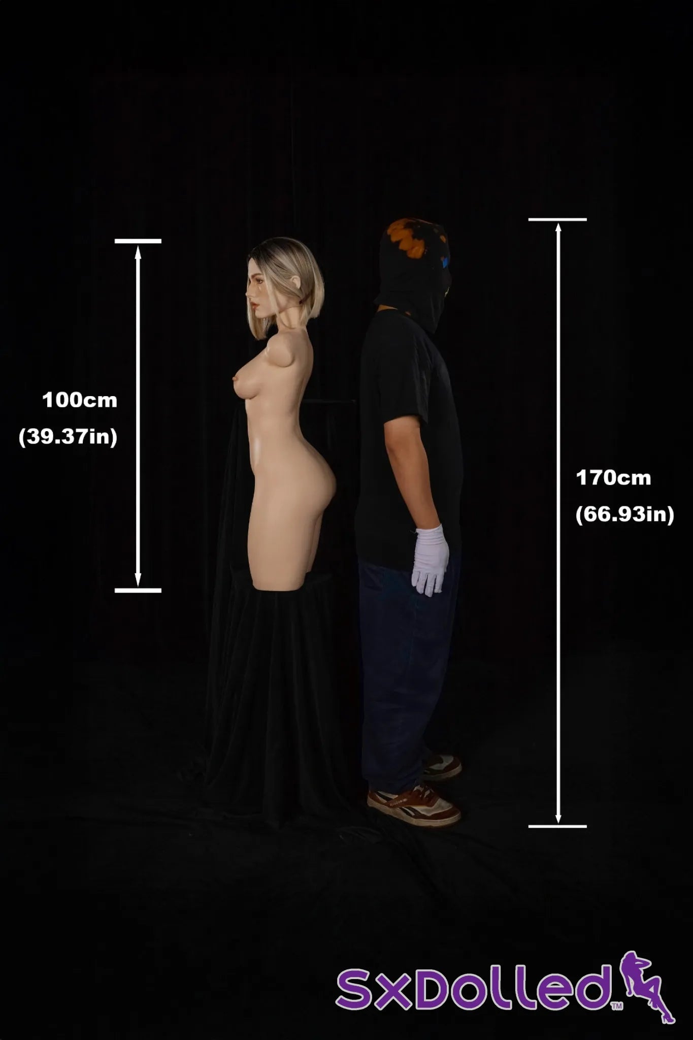 Eydis (E-Cup) (100cm) | Caucasian Sex Doll Torso | Climax Doll E-Cup / 100cm / Blonde Sex Torso