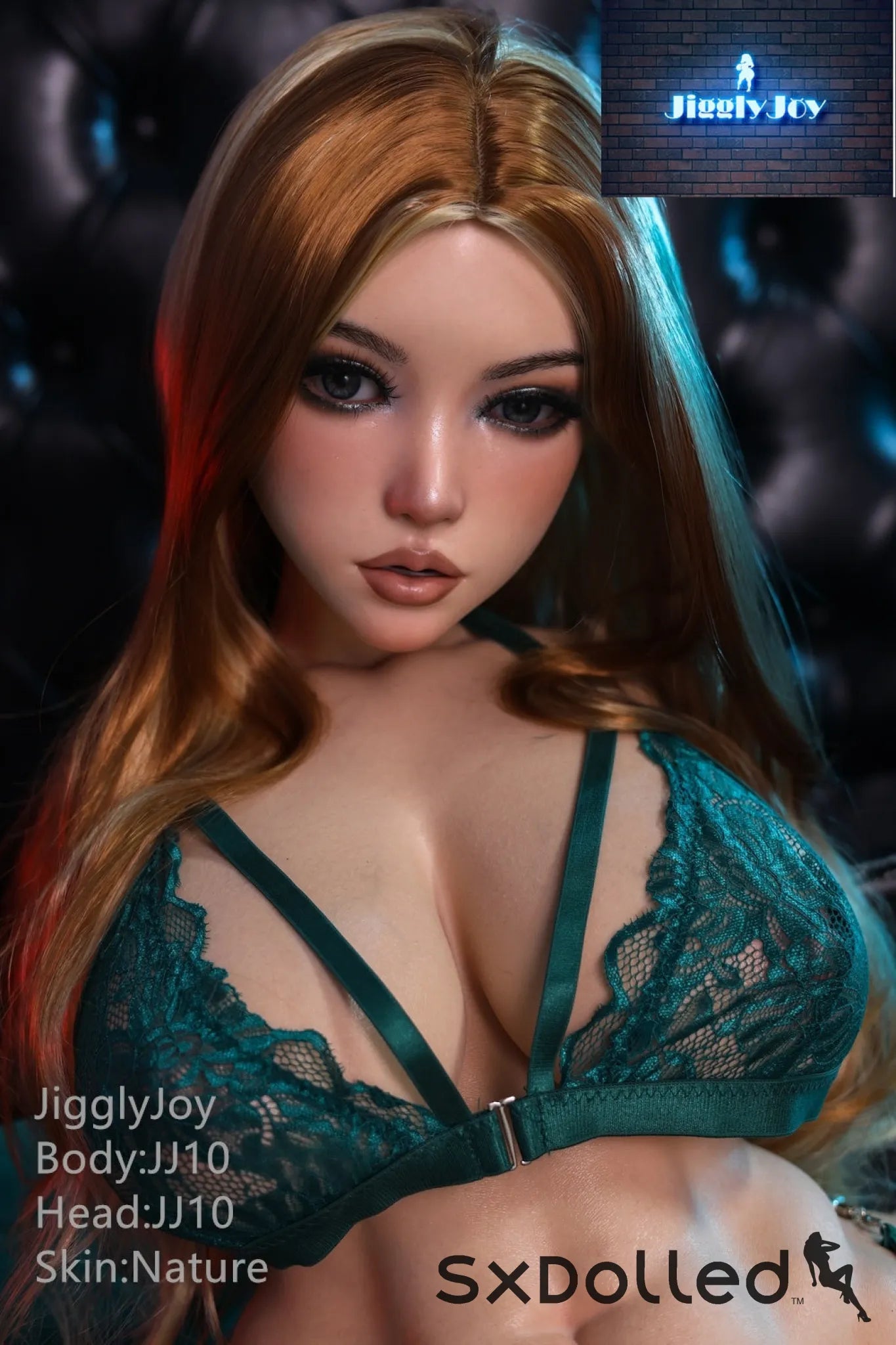 Fanny B (D-Cup) (80cm) | Fit Wide Hip Sex Doll Torso | JigglyJoy D-Cup / 80cm / Blonde Sex Torso