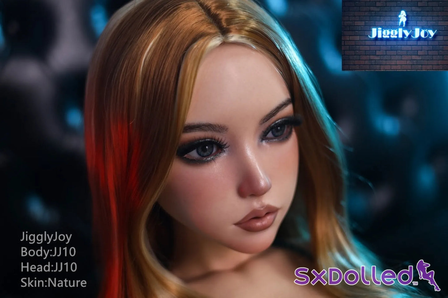 Fanny B (D-Cup) (80cm) | Fit Wide Hip Sex Doll Torso | JigglyJoy D-Cup / 80cm / Blonde Sex Torso