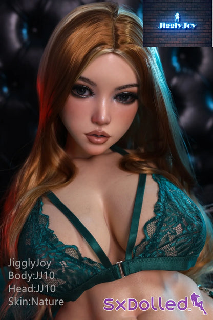 Fanny B (D-Cup) (80cm) | Fit Wide Hip Sex Doll Torso | JigglyJoy D-Cup / 80cm / Blonde Sex Torso
