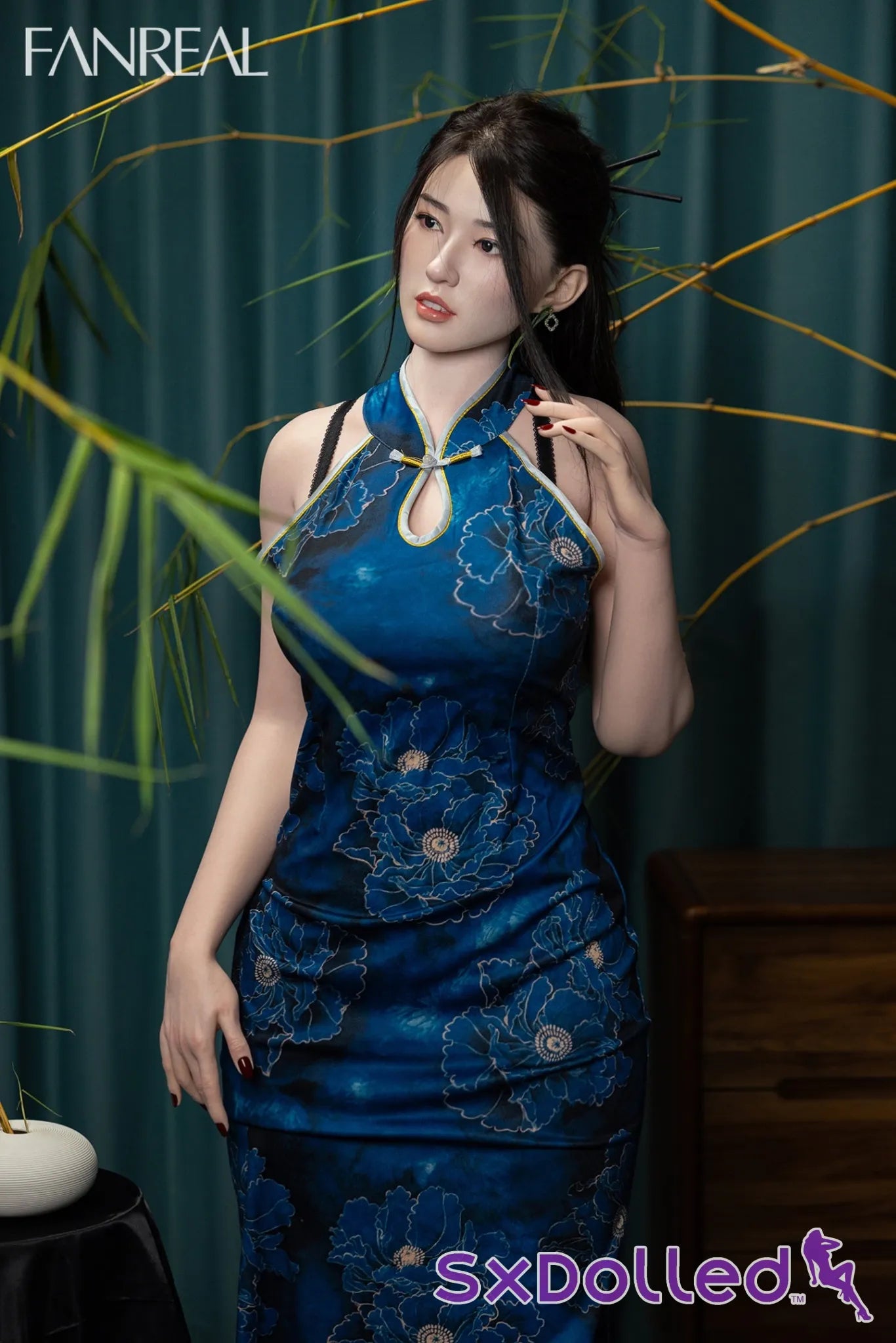 Fei A (G-Cup) (170cm) | Ultra Realistic Asian Sex Doll | Fanreal G-Cup / 170cm / Black Sex Doll