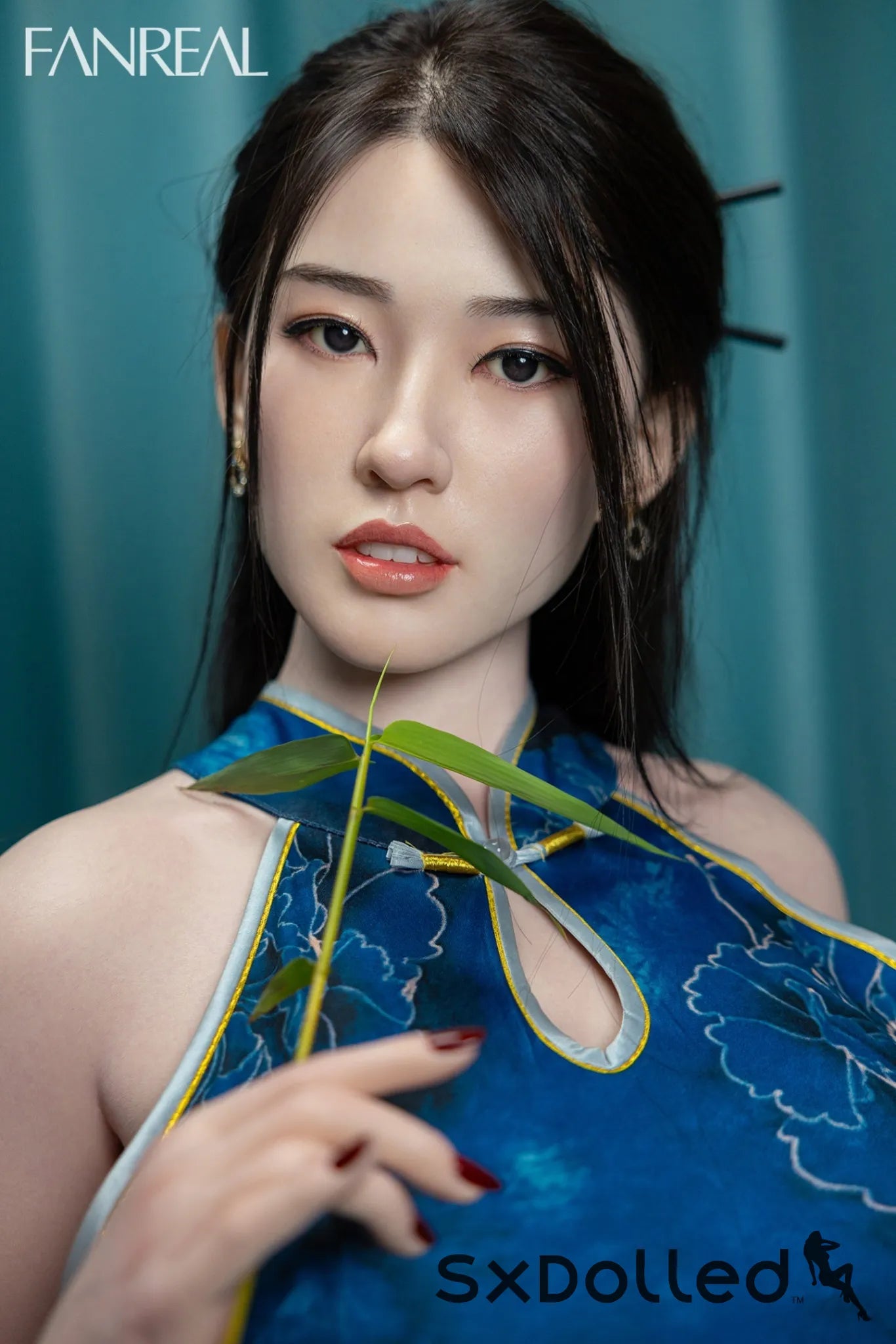 Fei A (G-Cup) (170cm) | Ultra Realistic Asian Sex Doll | Fanreal G-Cup / 170cm / Black Sex Doll